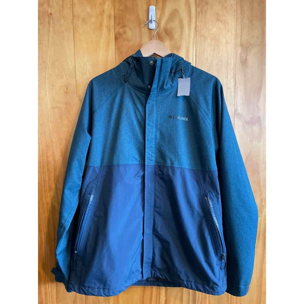 Size L Columbia Men's Rain Jacket